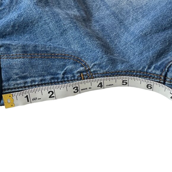 Indigo Poppy Maternity Jeans Distressed Medium Wash NWT Size M (6-8) - Picture 9 of 12